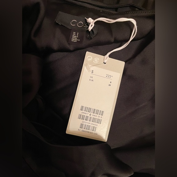 COS ~ Double Strap Jumpsuit in black - Picture 5 of 5